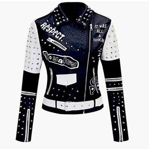 Women’s PU Leather Moto Spring Jacket